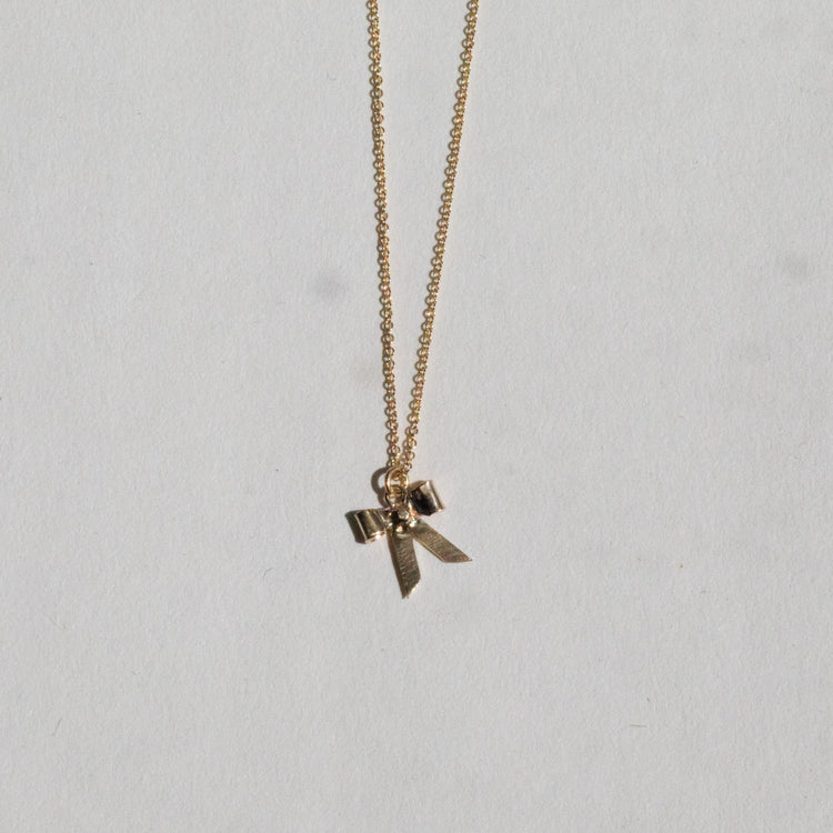 Darling Bow Necklace
