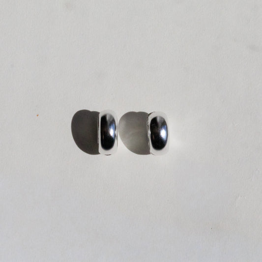 Pebble Hoop Earrings