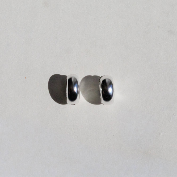 Pebble Hoop Earrings