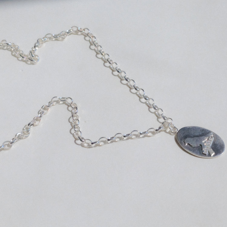 Goldfinch Medallion Necklace
