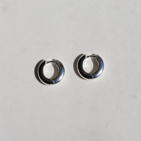 Marble Hoop Earrings