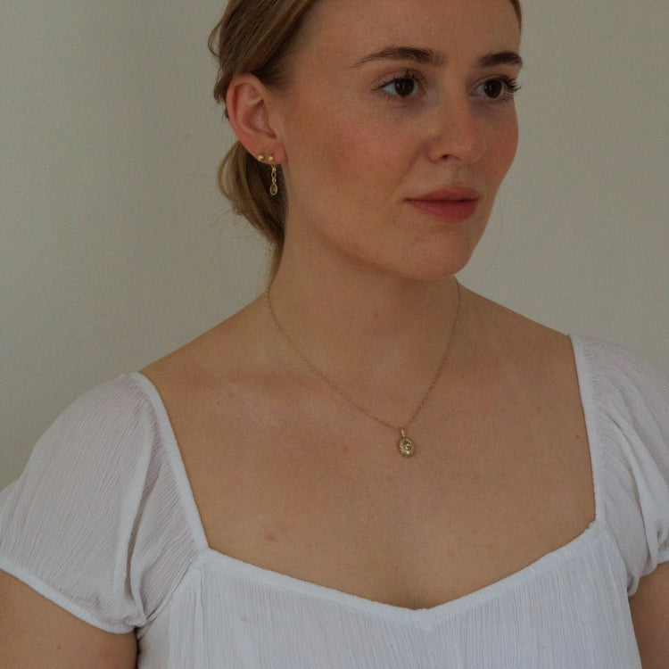 Maran Chain Drop Earrings