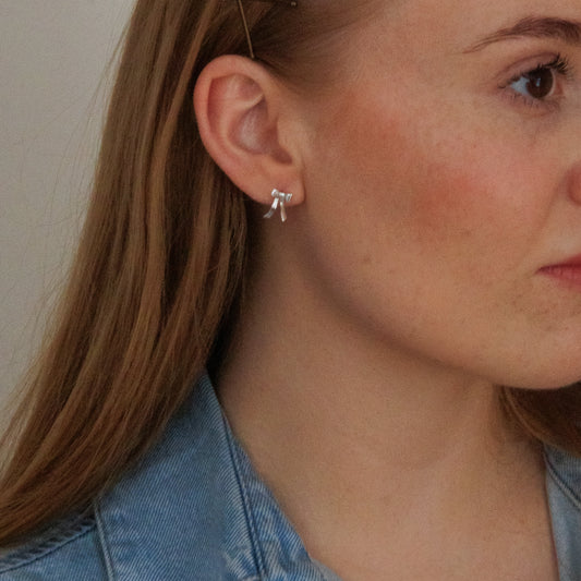 Ribbon Earrings