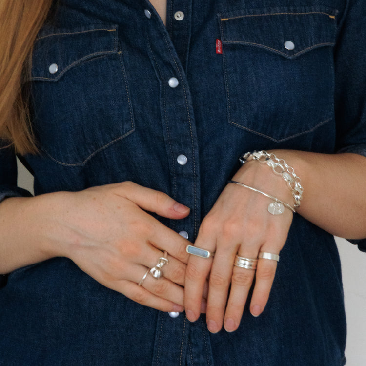 Dolly Charm Bangle