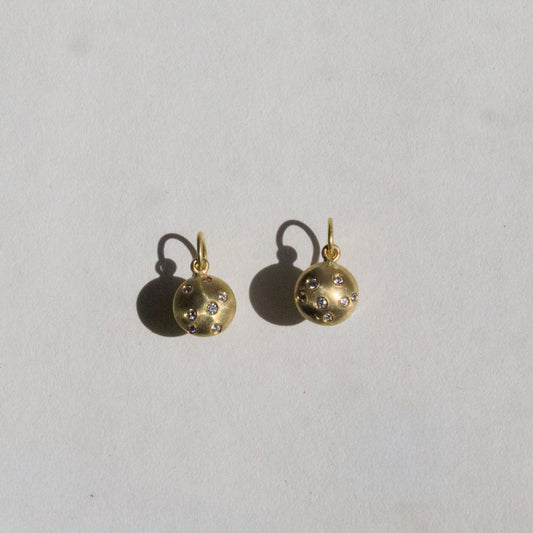 Speckled Drop Earrings