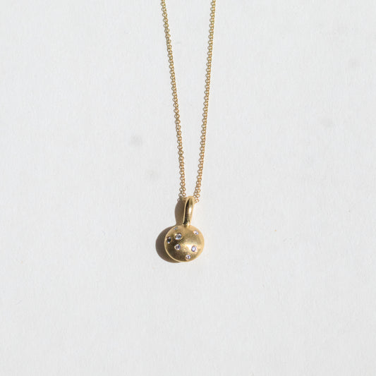 Speckled Drop Necklace